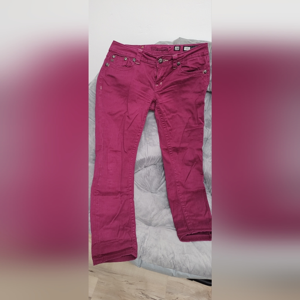 Miss Me Size 28 Crop Jeans